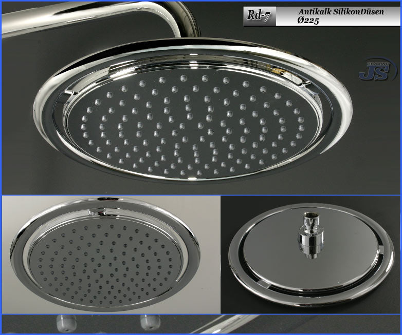 Thermostat Regendusche Duscharmatur Duschstange Duschpaneel Duschkopf