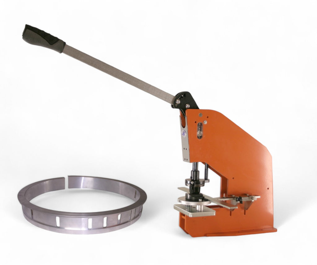 Profilstanze Presse für runde Profile und Werkstücke aus Alu, Blech, Kunststoff