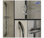 Duschstange mit praktischer Design-Ablage Dusch Brausestange
