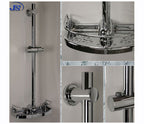Duschstange mit praktischer Design-Ablage Brausestange garnitur