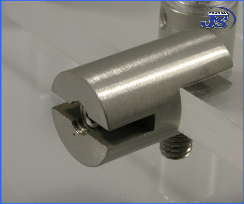 Plattenhalter für Drahtseil-Spannsystem aus V2A rostfreiem Edelstahl