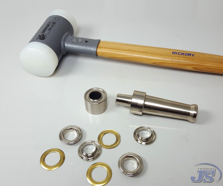 HALDER Supercraft Schonhammer Ø50mm mit Richtplatte Anti-Rückschlagfunktion