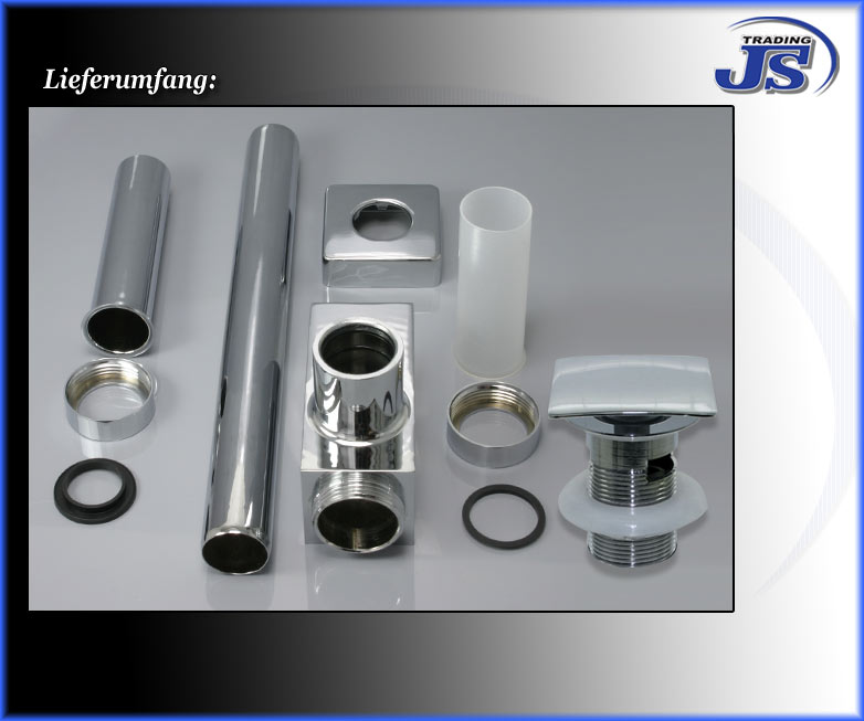 Siphon Geruchsverschluss Pop-Up Überlaif  Waschbecken Ablaufgarn?itur