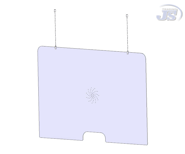 Nießschutz Vierenschutz Thekenaufsatz Deckenabhängung Corona Schutz