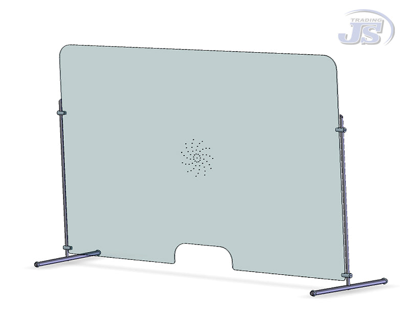 Nießschutz Vierenschutz Thekenaufsatz Schutz Glas PLATTE