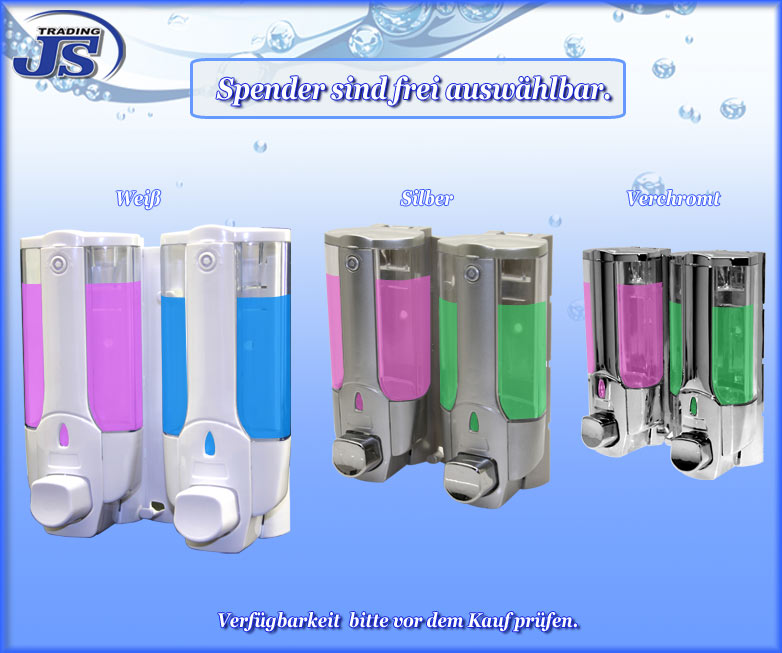 Seifenspender Doppel Wand Dispenser  9015-2