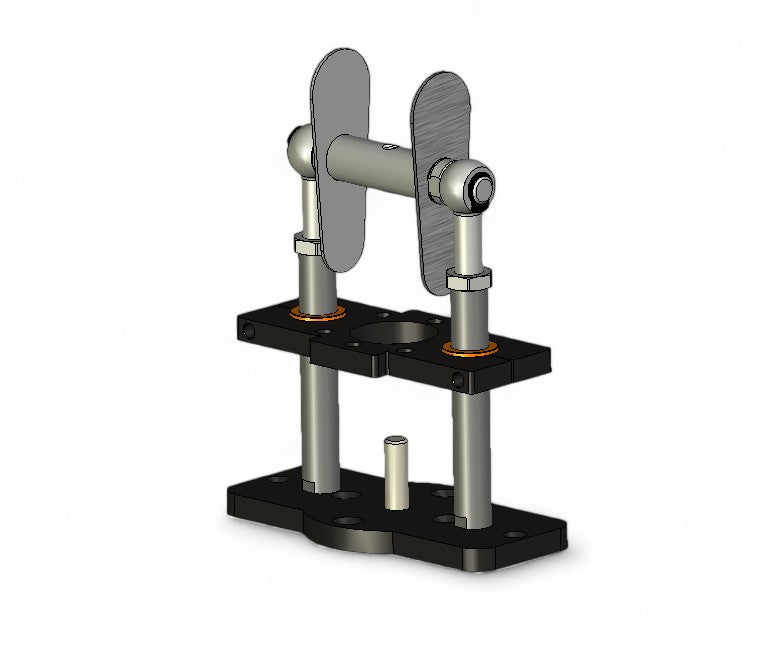 Stanzvorrichtung Grundaufbau für Stanzpresse Kniehebelpresse HP-7 und HP-8