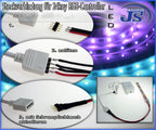 RGB 24key Infrared Controller mit Fernbedienung