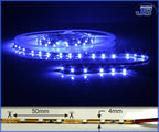 SMD-LED Strip 5m x 4mm mit 300 LED Selbstklebend in verschiedenen Farben