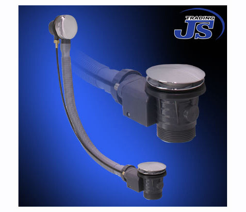 Excenter Wannenablauf mit Überlauf Badewanne Ablaufgarnitur