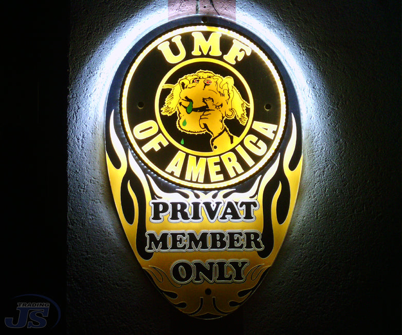 LED Acrylglas Leuchtreklame Leuchtschild Werbeschild Leuchtwerbung