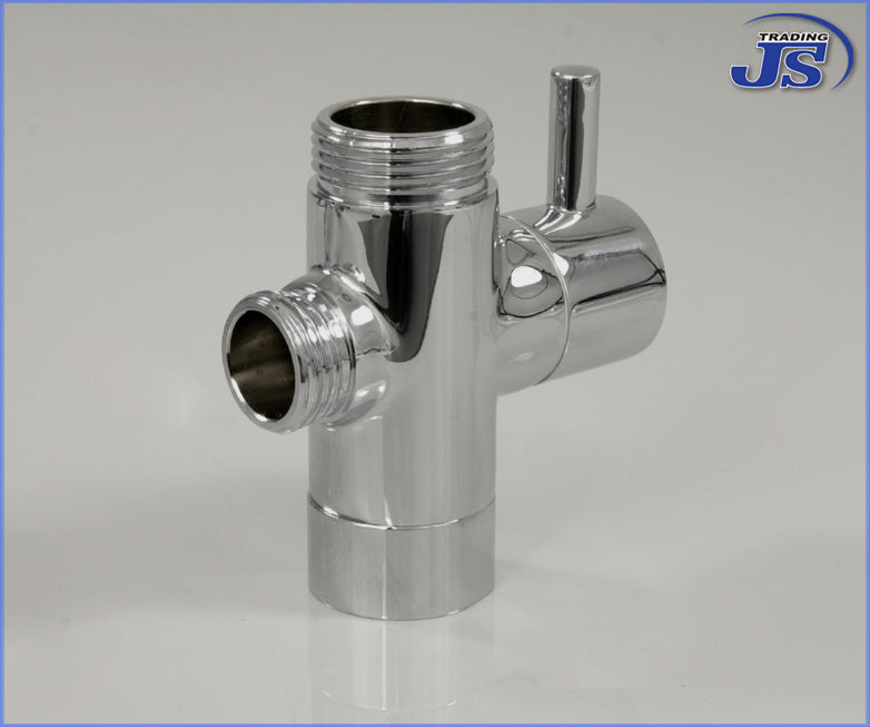 Us-2 Duschstange Duscharmatur Adapter, Umschaltventil inkl. Wandbefestigung