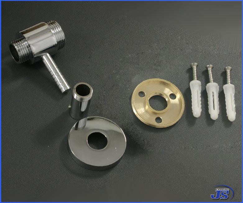 Us-2 Duschstange Duscharmatur Adapter, Umschaltventil inkl. Wandbefestigung