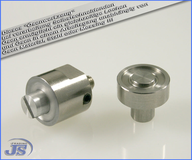 Handpressen Werkzeug für selbstschneidende Langschaftösen 8mm