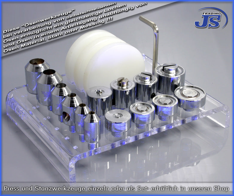 Ösenpresse Werkzeug für Ø6,7mm Ösen, selbstschneidendes Ösenwerkzeug