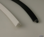 Preview: PVC-DEKOR-Abdeckleiste für Clasick FS Profile Weiß oder Schwarz 1l/m