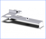 Preview: Distanz Anschlag Tisch für Kniehebelpresse Stanzpresse Handpresse HP-8
