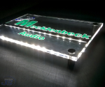 Preview: LED Acrylglas Leuchtreklame Leuchtschild Werbeschild Leuchtwerbung