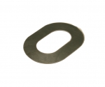 Preview: 100st Antirutschringe Verstärkungsringe für Ovalösen 42x22 Ringe Oval PVC