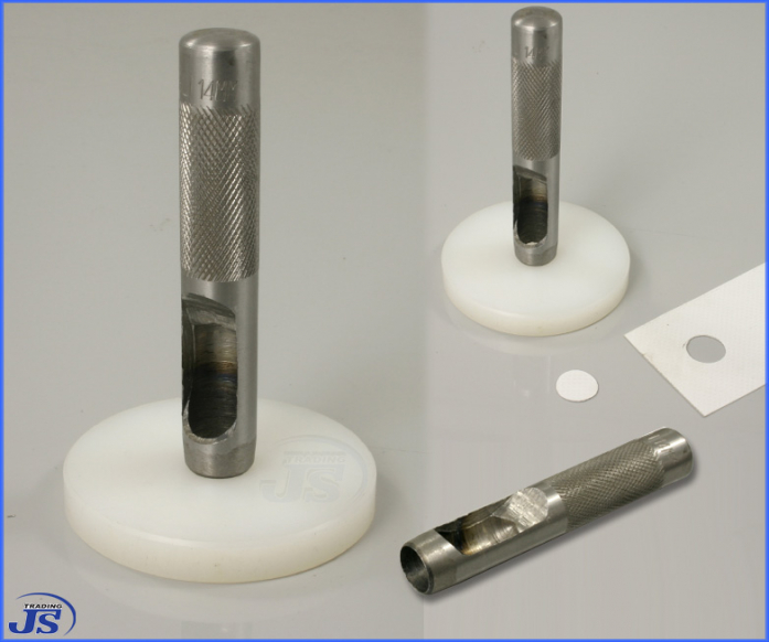 Ösen-Lochwerkzeug Locheisen Einschlagwerkzeug 5-7-9-10-14mm