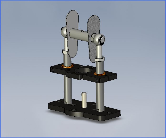 Stanzvorrichtung Grundaufbau für Stanzpresse Kniehebelpresse HP-7 und HP-8
